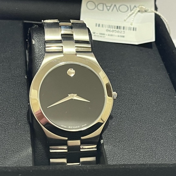 Juro Black Movado 0605023 Movado Juro Shop